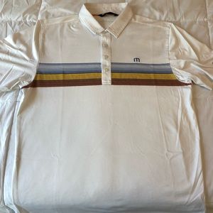 Logo golf shirt